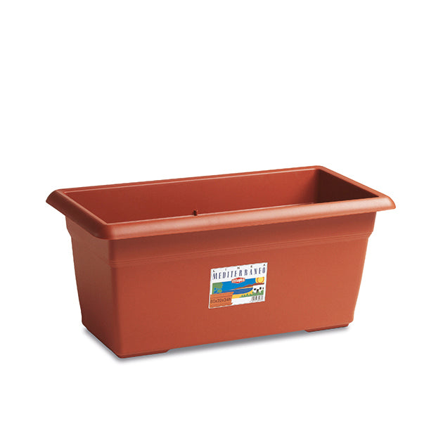 Fioriera Mediterraneo cm.100 terracotta - Luxe Home