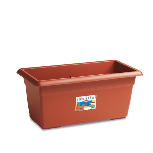 Fioriera Mediterraneo cm.100 terracotta - Luxe Home