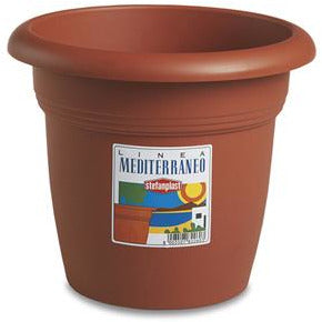 Vaso Mediterraneo ø 18 terracotta