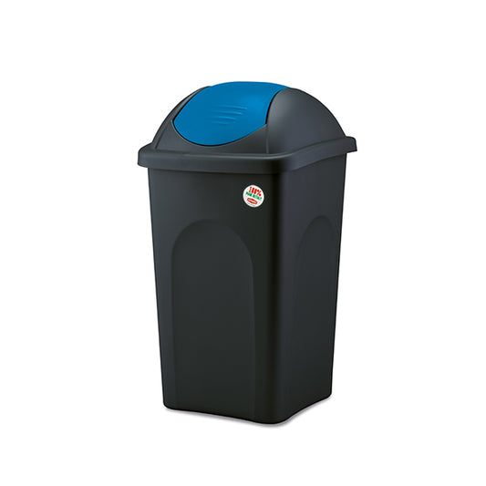 Bascula Multipat lt.60 fusto nero/ond. Blu Capri