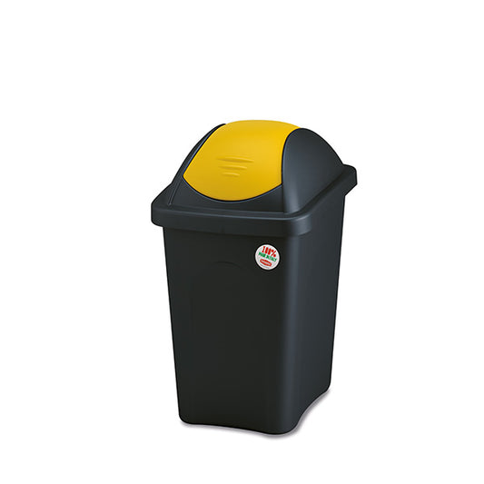 Basculina Multipat lt.30 fusto nero/ond.  Giallo