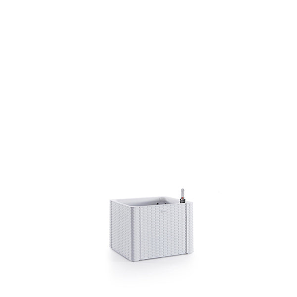 Fioriera Natural DELUXE quadra bianco