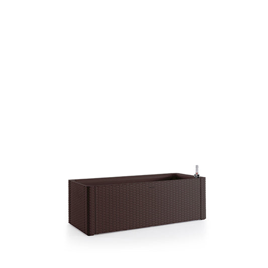Fioriera Natural DELUXE rettangolare moka