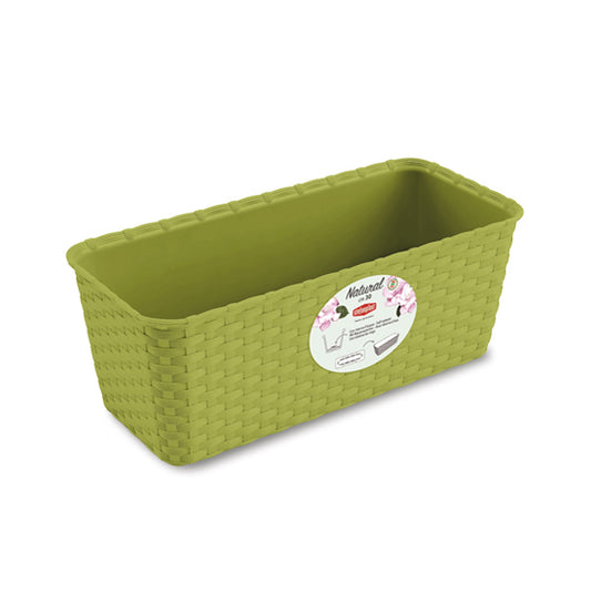Balconetta Natural c/ris.acqua cm.30 verde pistacchio
