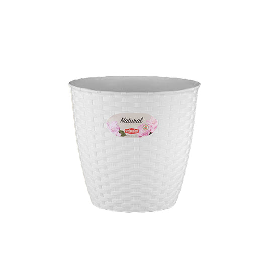 Vaso Natural ø 14 bianco
