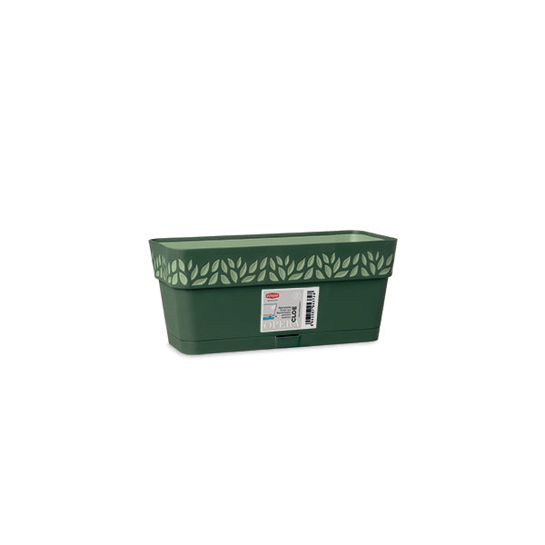 Balconetta Cloe c/riserva d'acqua cm.30 verdone/verde salvia