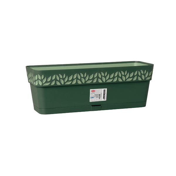 Balconetta Cloe c/riserva d'acqua cm.50 verdone/verde salvia