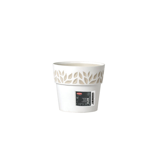 Coprivaso Cloe ø 15 bianco/travertino