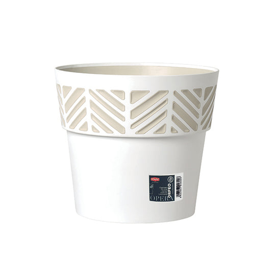 Coprivaso Orfeo ø 30 bianco/travertino
