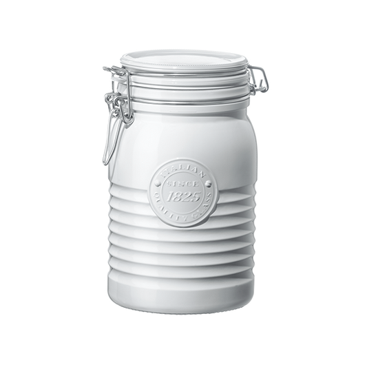 OFFICINA 1825 VASO ERM. 1 L  BRIGHT WHITE  CT 6 N16B - Luxe Home