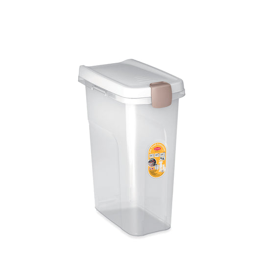 Pet Food Container 25 lt trasparente