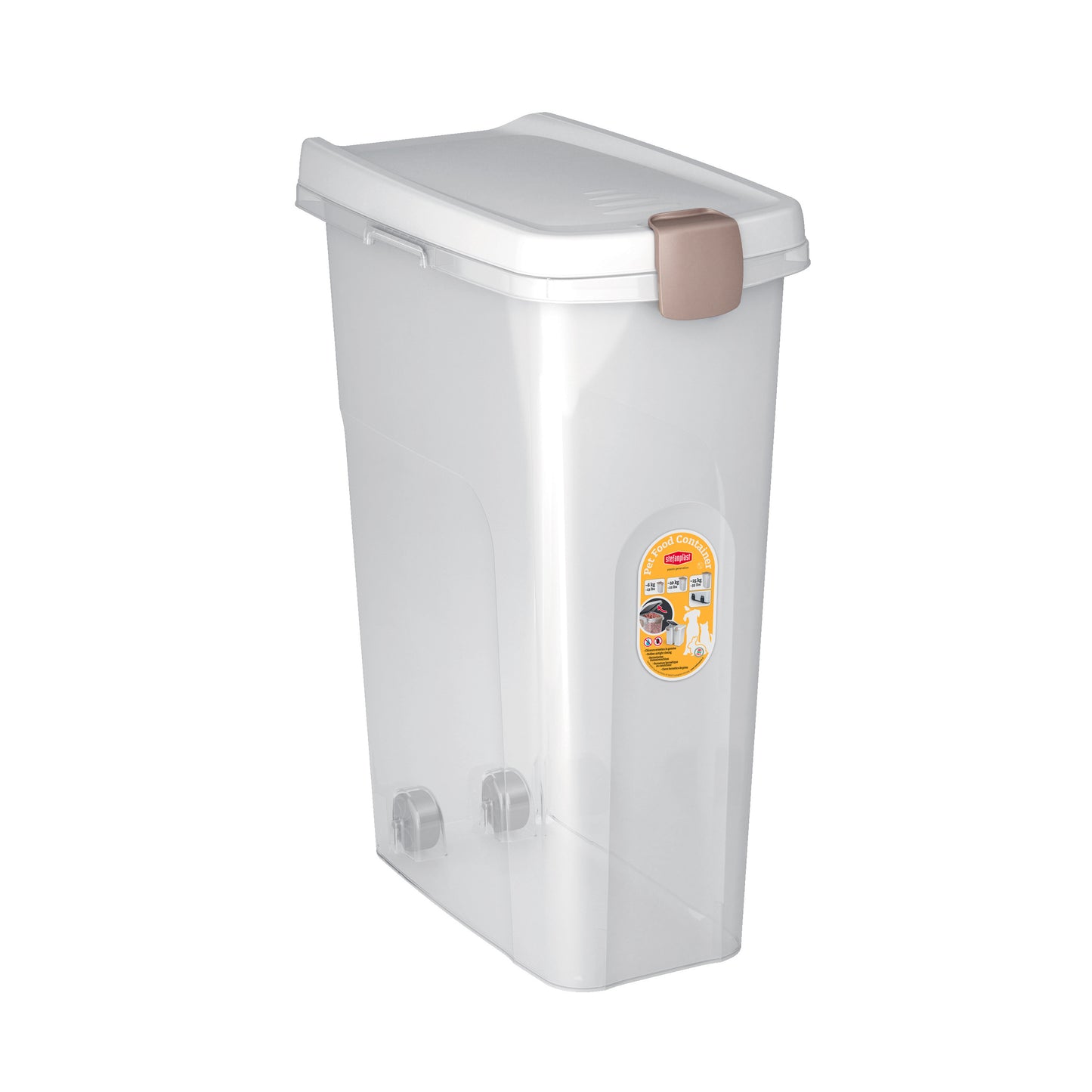 Pet Food Container 40 lt trasparente