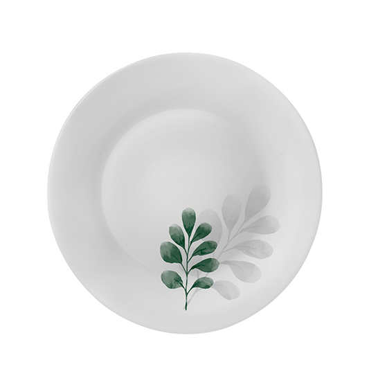 White Moon Piatto Dessert 20  Botanica Verde  F 6 CT 24 NG16 - Luxe Home