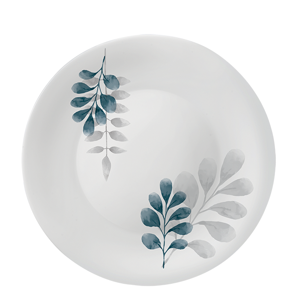 White Moon Piatto Piano 27  Botanica Blu  F 6/CT 24 NG16