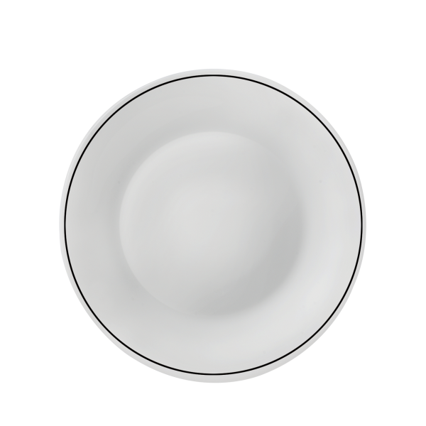 WHITE MOON PLATO POSTRE 20  CHIAROSC.UNICO  F 6/CT 24 NG16 - Luxe Home