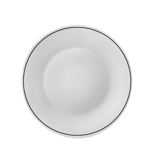 WHITE MOON PLATO POSTRE 20  CHIAROSC.UNICO  F 6/CT 24 NG16 - Luxe Home