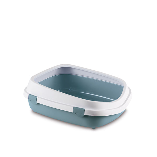 Queen bianco/blu acciaio