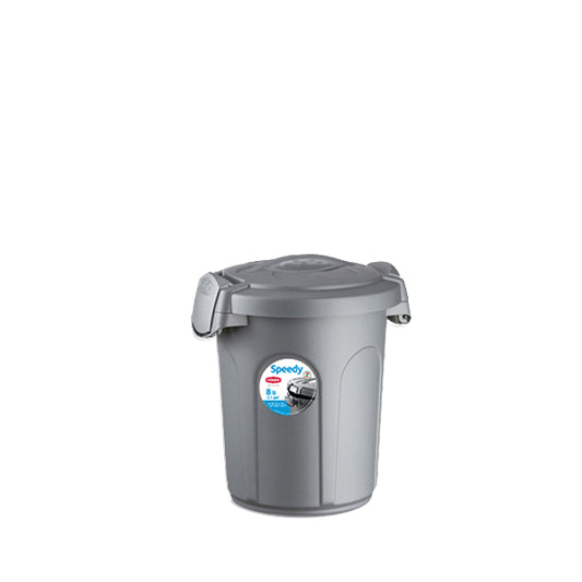 Bidone SPEEDY  8 lt  silver/silver