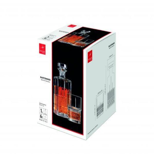 BARTENDER NOVEC.WHISKY SET 7PZ  S 1 K 4 - Luxe Home