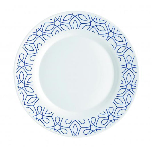 TOLEDO P.TO PIANO 25  RICAMO BLU  F 6/CT 24 N16B - Luxe Home