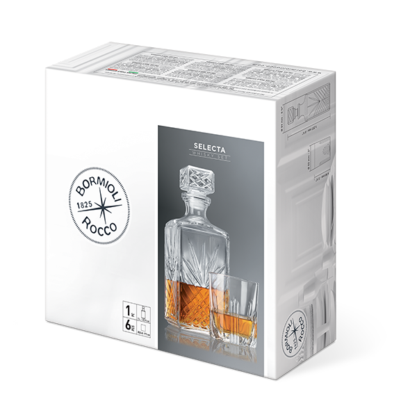 SELECTA WHISKY SET 7 PZ  S 1 K 6 NG16 - Luxe Home