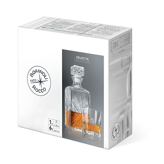 SELECTA WHISKY SET 7 PZ  S 1 K 6 NG16 - Luxe Home