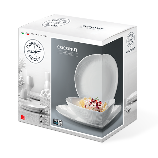 COCONUT TAVOLA SET 18 PEZZI  S1 K NG 16