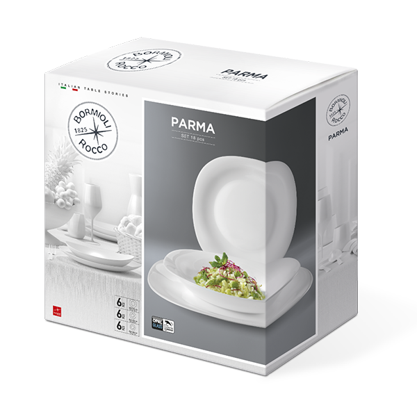 PARMA TAVOLA SET 18 PZ  S 1 K 2 NG16