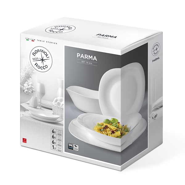 PROMETEO TAVOLA SET 18 PZ  S 1 K 1 NG16 - Luxe Home