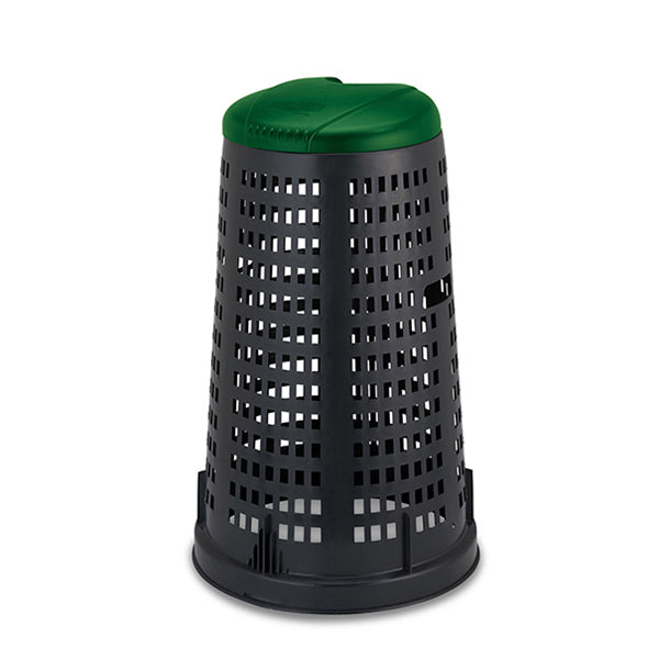 Trespolo (fusto nero+ coperchio verde)