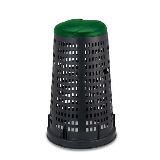 Trespolo (fusto nero+ coperchio verde)