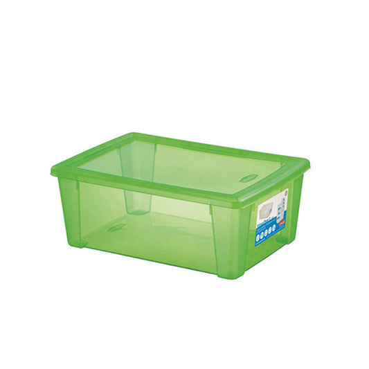 Visual Box  L scatola multiuso verde fluo