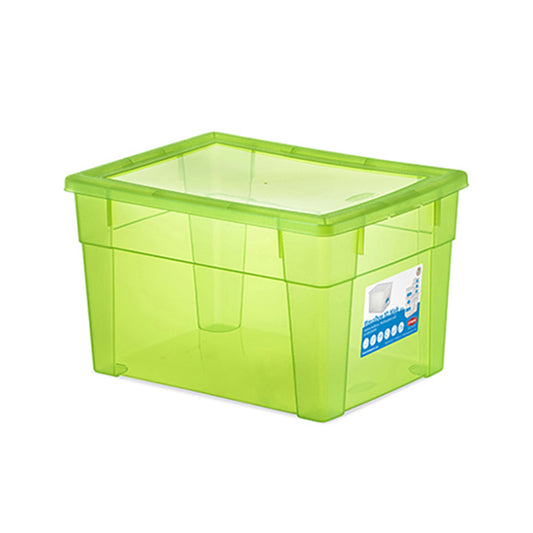 Visual Box XL HIGH scatola multiuso verde fluo