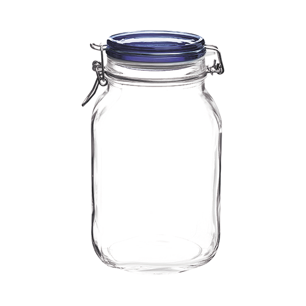 FIDO VASO ERM 2000 BLUE TOP  CT 6 NG18 - Luxe Home