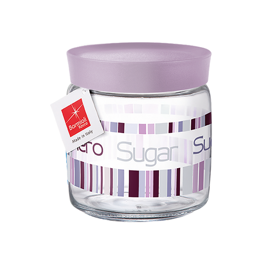 GIARA VASO 0,75  COLORFUL SUGAR  CT 6 C-LILLA