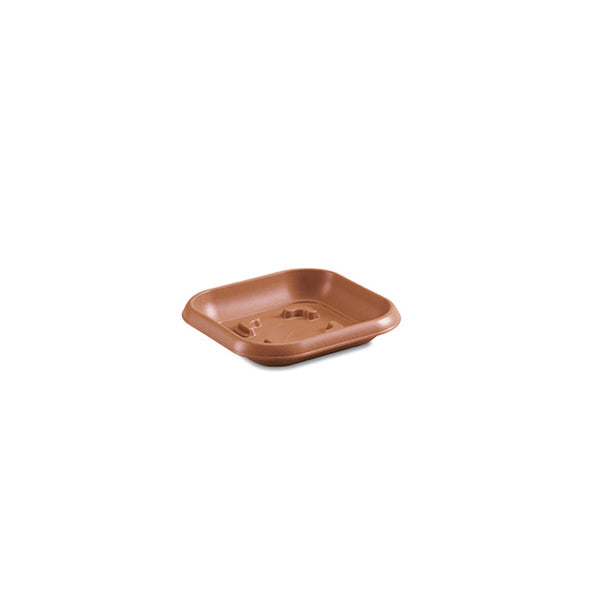 Sottofioriera quadra cm.40 terracotta
