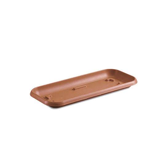 Sottofioriera rettangolare cm.80 terracotta
