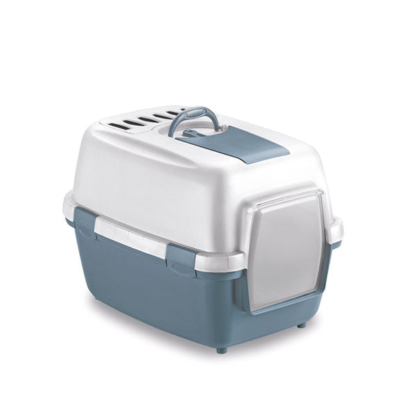 WivaCat bianco/blu acciaio