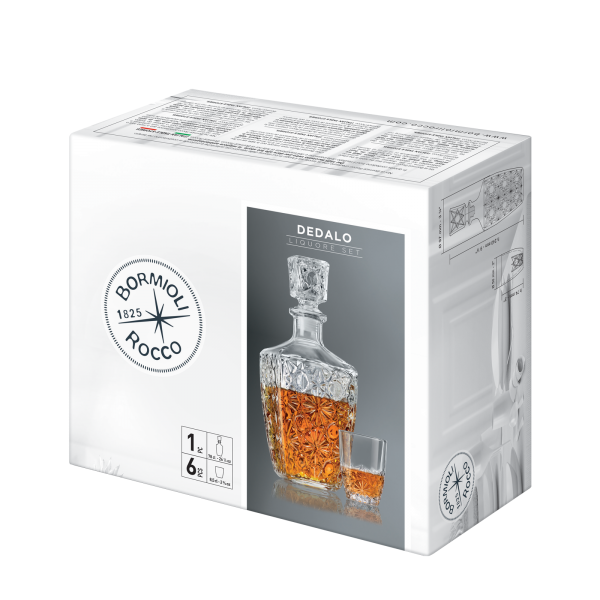 DEDALO LIQUORE SET 7 PZ  S 1 K 6 N16 - Luxe Home
