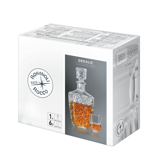 DEDALO LIQUORE SET 7 PZ  S 1 K 6 N16 - Luxe Home