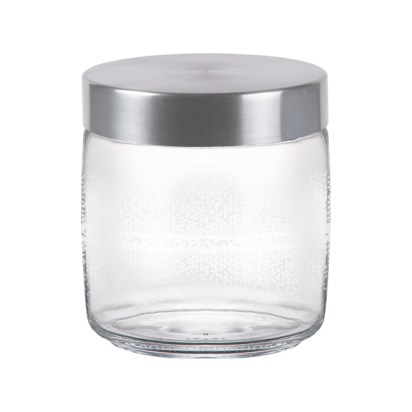 GIARA VASO 0,75  GLAM WHIT  CT 6 C/INOX